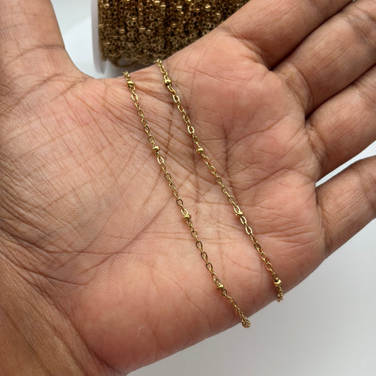 Stainless Steel Bead Chain (1 Meter)