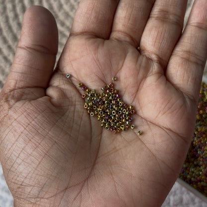 Multi Colour Seed Beads (10 Grams)