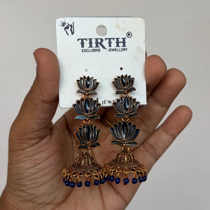 Lotus Earrings