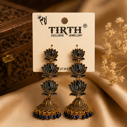 Lotus Earrings