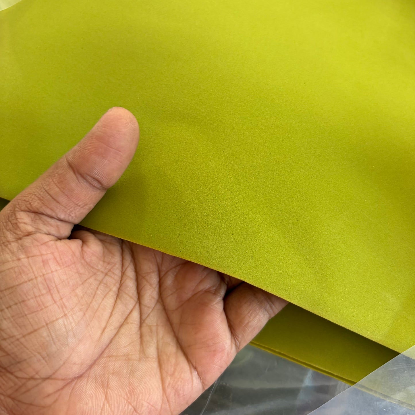 Foamiran Sheet For Jasmine (33* 30cm) Size- 0.8 / Green