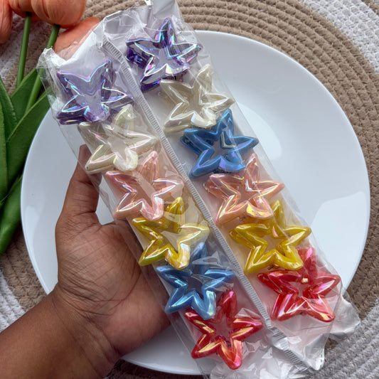 Glossy Star Claws (12 Pieces)