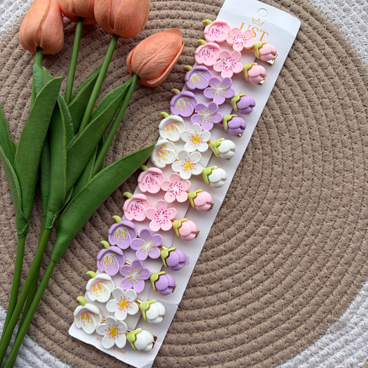 Korean Aligator Hairpins (12 Pieces)