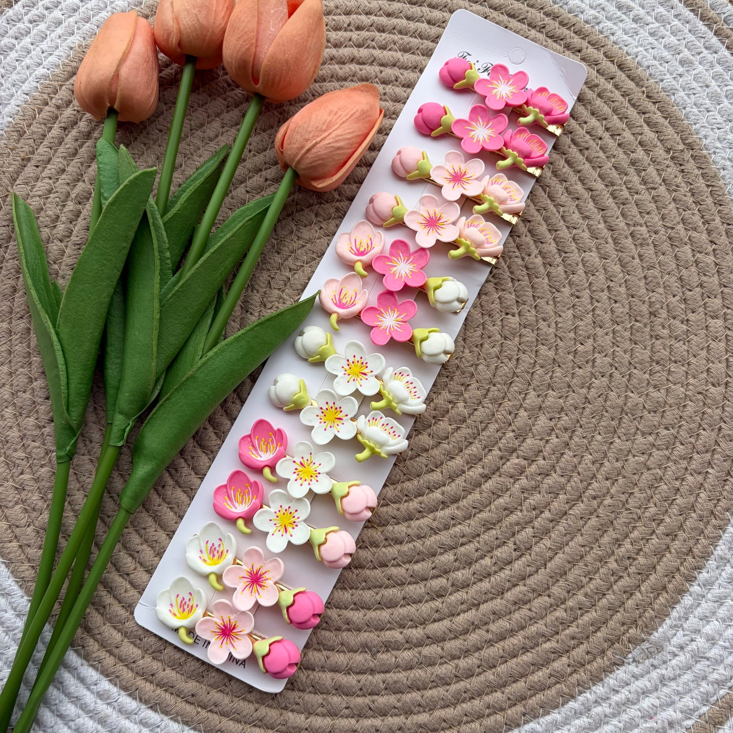 Korean Aligator Hairpins (12 Pieces)