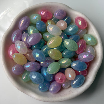 Acrylic Oval Beads (10 Grams)