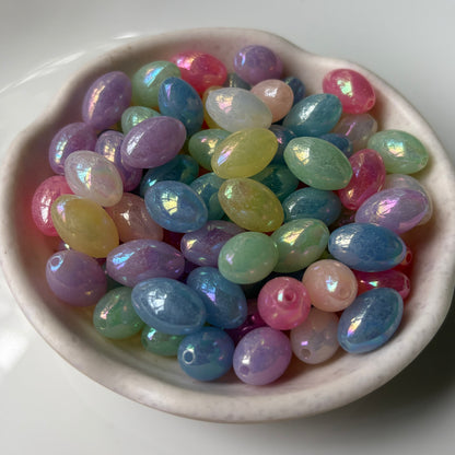 Acrylic Oval Beads (10 Grams)
