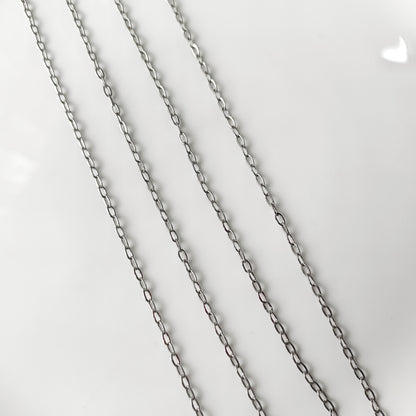 100 % Pure Stainless Steel Chains(1 meter appx)