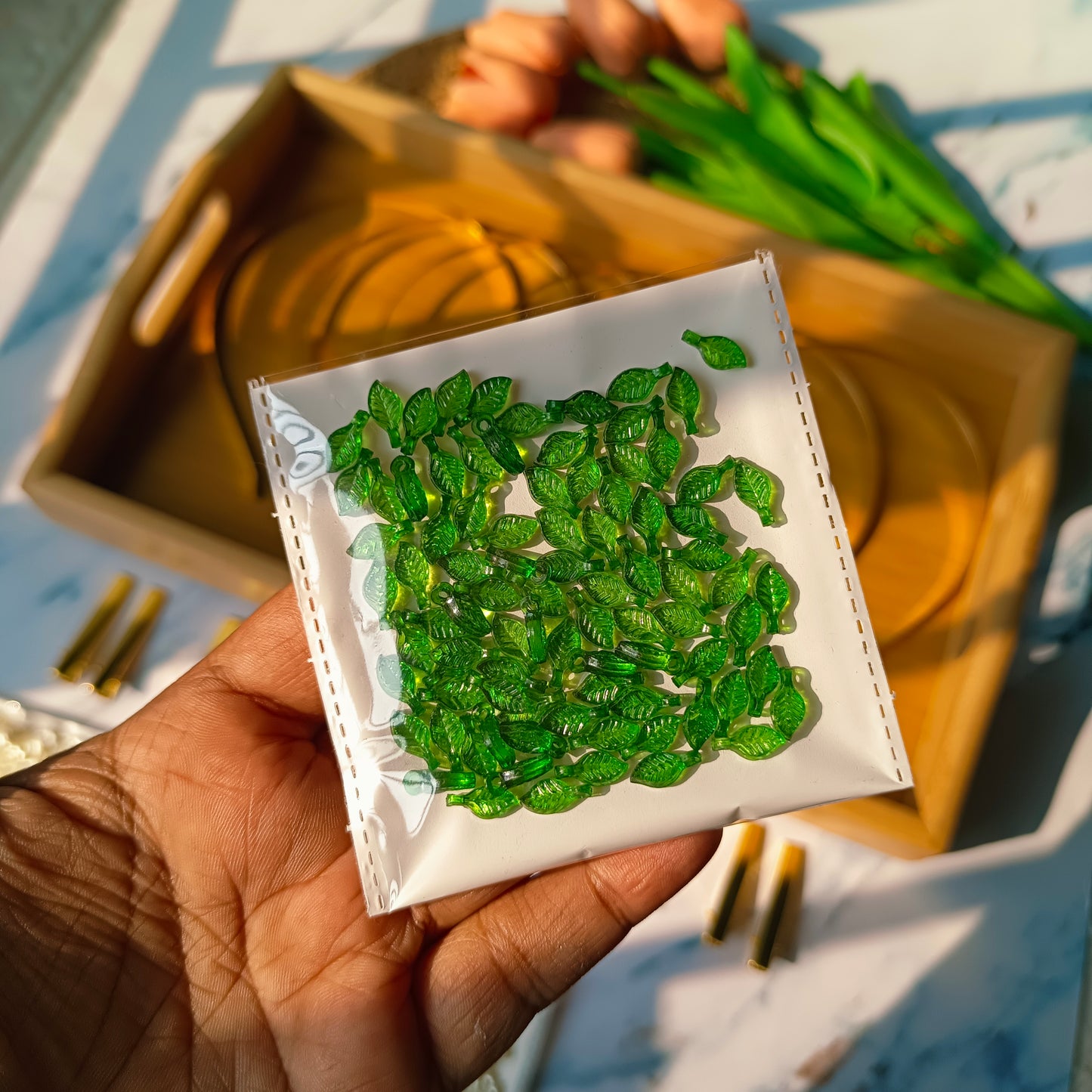 Pearl Roses Combo Kit (6 Hairbands+12 Aligator)