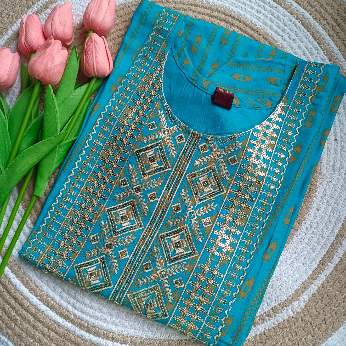 Krishna Side Open Kurti (L)