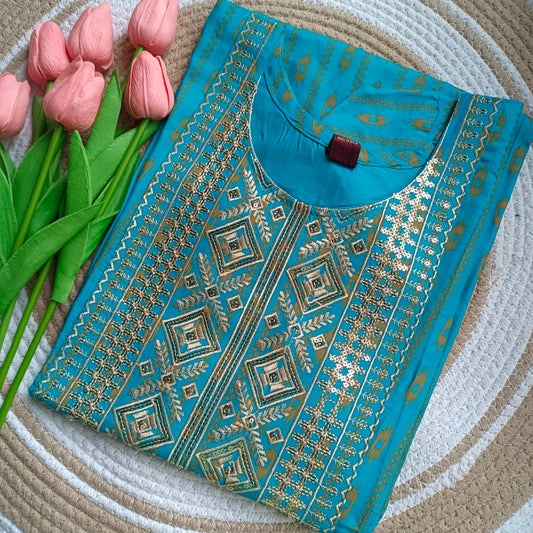 Krishna Side Open Kurti (L)