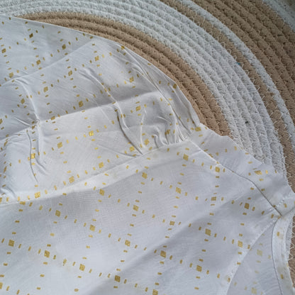 Zorra Branded Side Open Kurti(Puff Sleeves)
