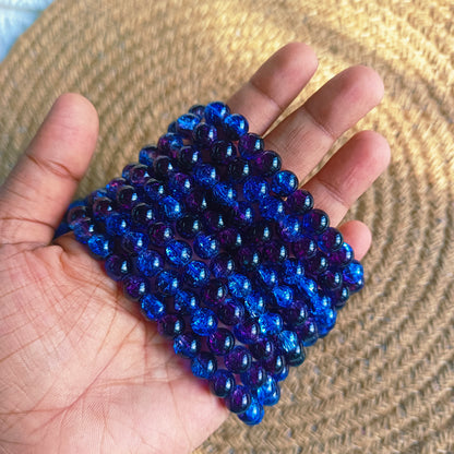 Crackle Beads Galaxy Colour