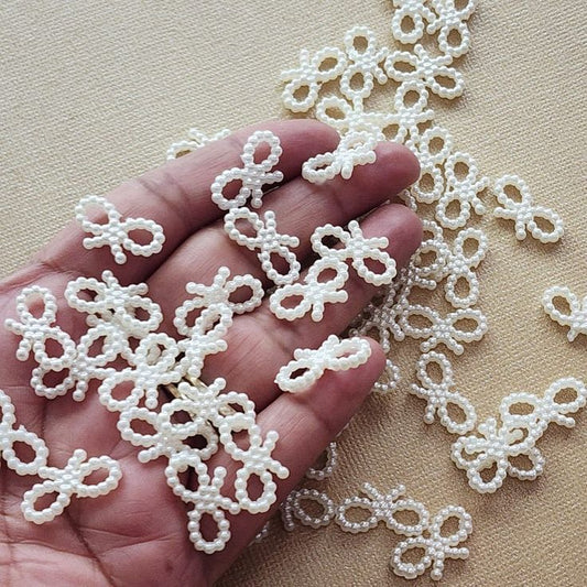 Pearl Bow(50 Pieces)