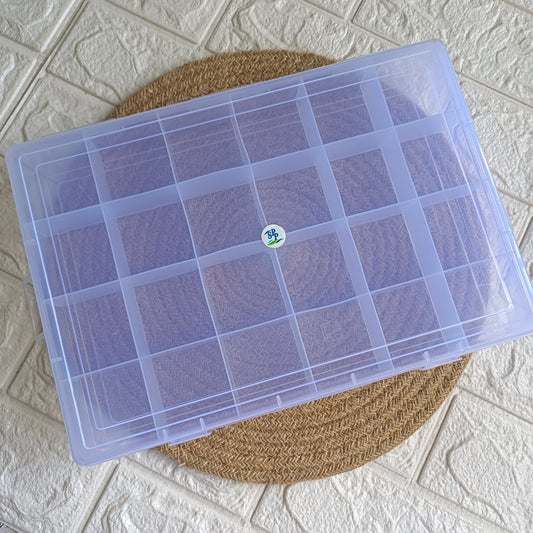 24 grid organiser box