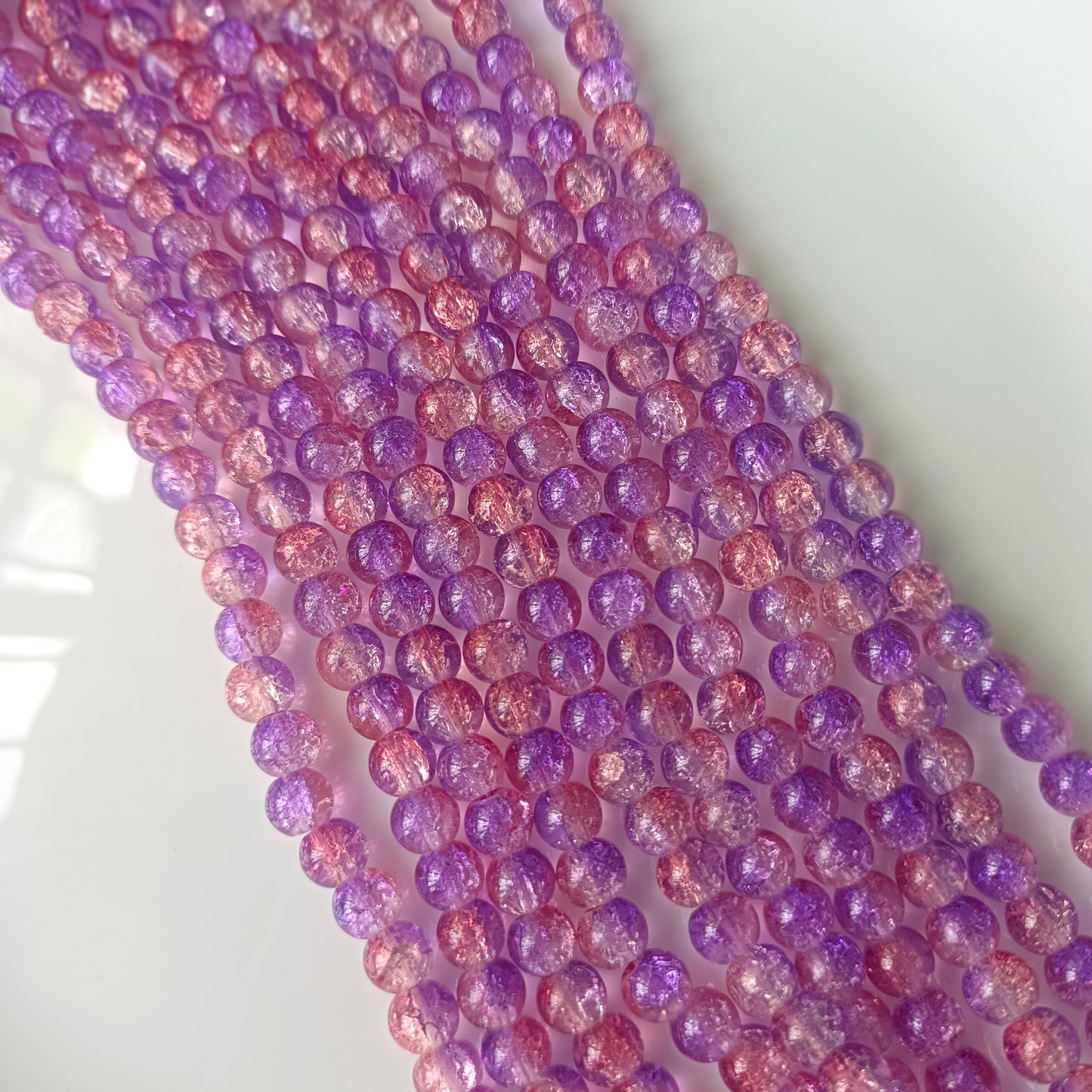 Crackle Beads8mm(95-100beads)