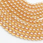 Shiny Golden Glass Beads(95+ Beads)8mm