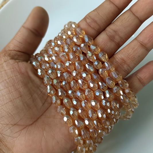 Golden Oval Crystal (1 string)