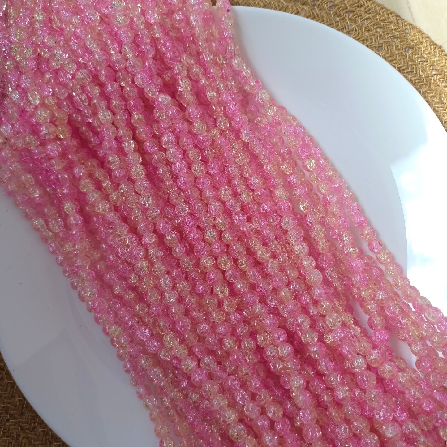 Crackle Beads8mm(95-100beads)