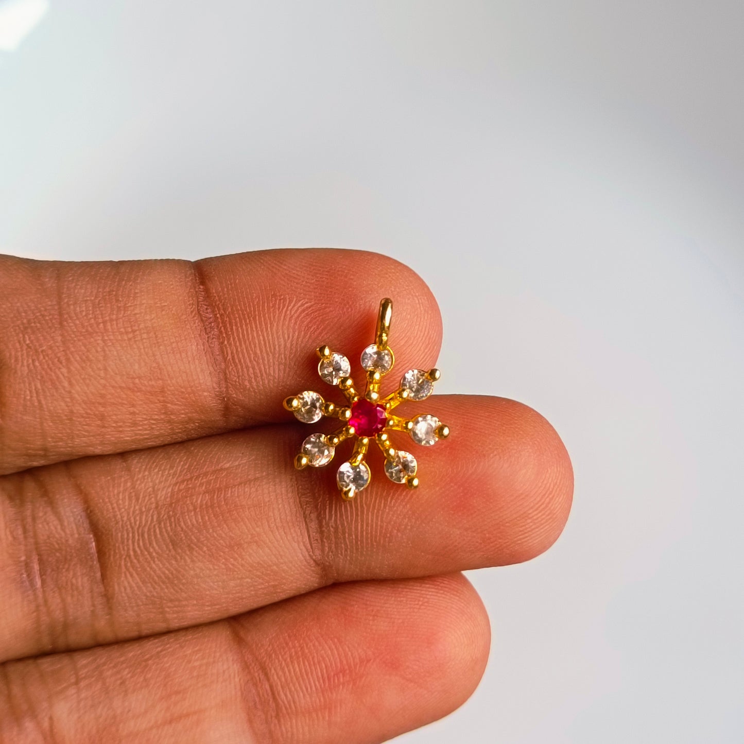 Premium 9 Stone Pendent