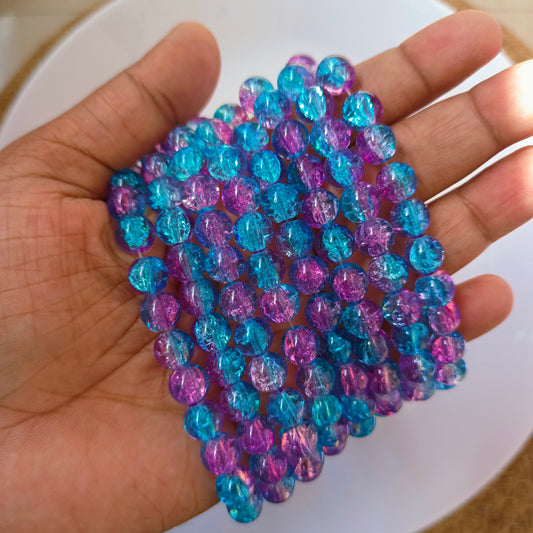 Crackle Beads8mm(95-100beads)