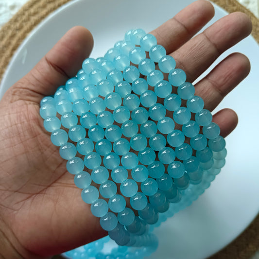 Glass Beads 8mm (95+ Beads)