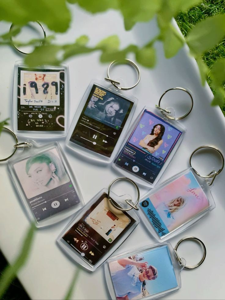 Aesthetic Photo Keychains