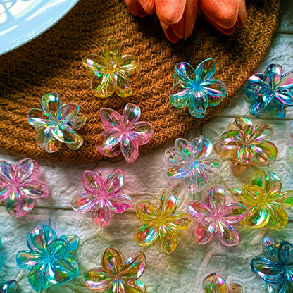 Holographic Flower Claws
