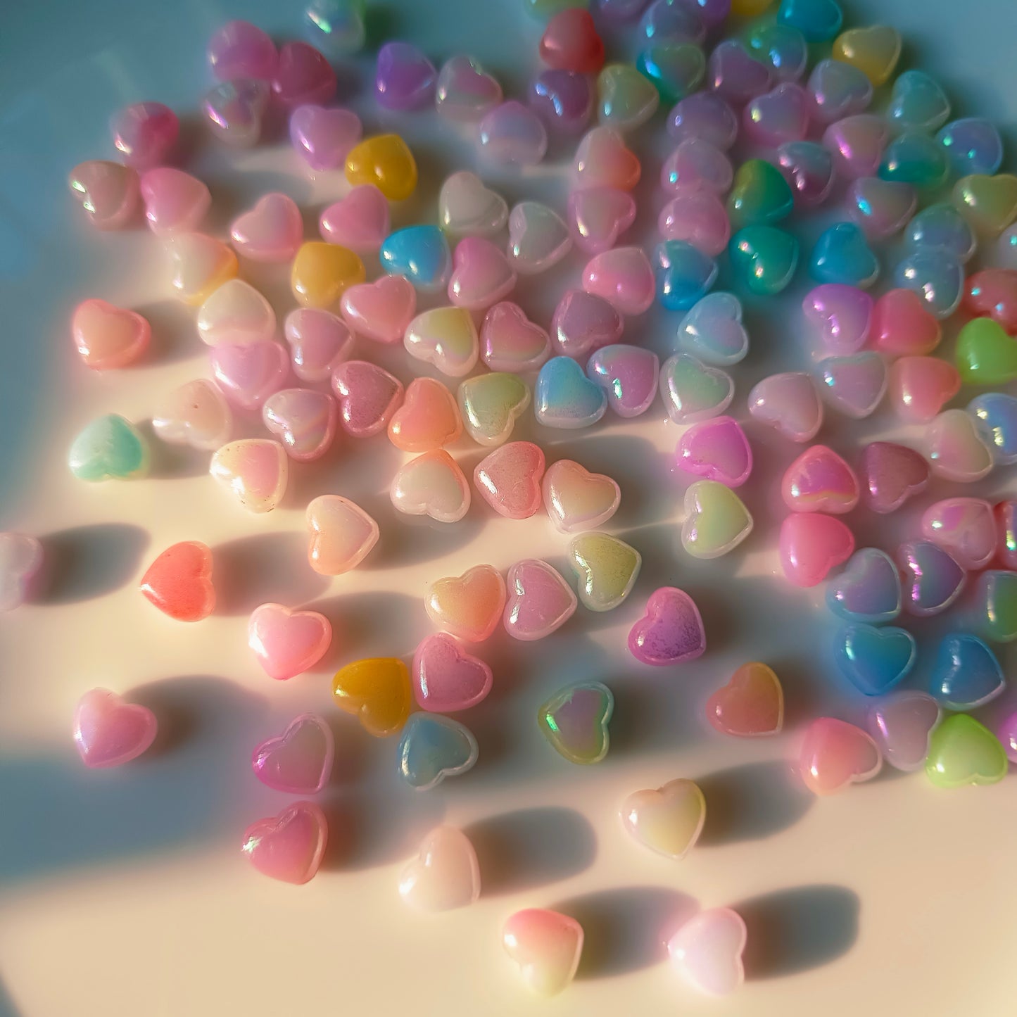 Dual Colour Pop Hearts (10 Grams)