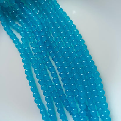 Glass Beads 8mm (95+ Beads)