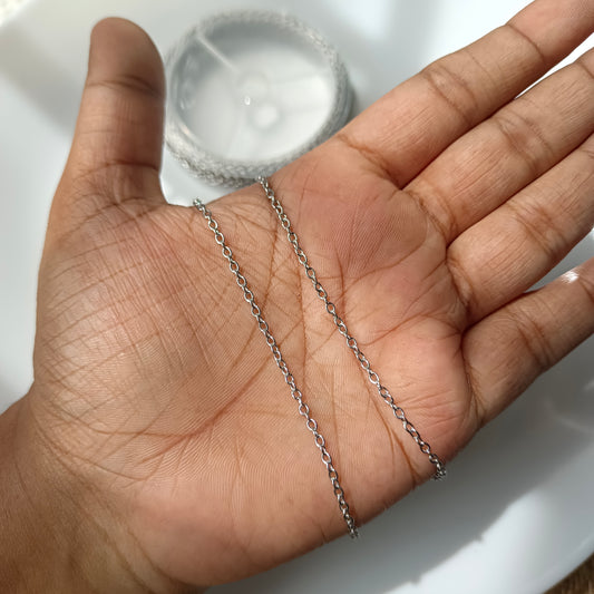 Pure Stainless Steel Silver Chains( High Quality)