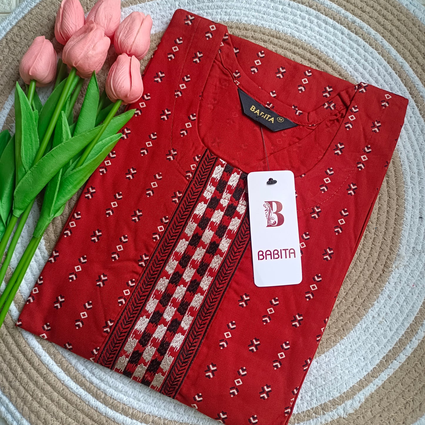 Babita Side Open Kurti