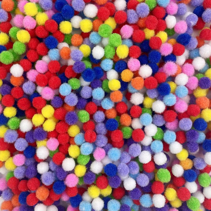 Colourful Pompoms