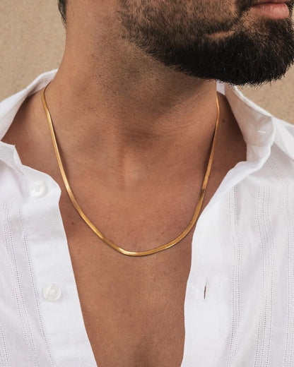 Snake Chain Anti Tarnish Water proof (Unisex)