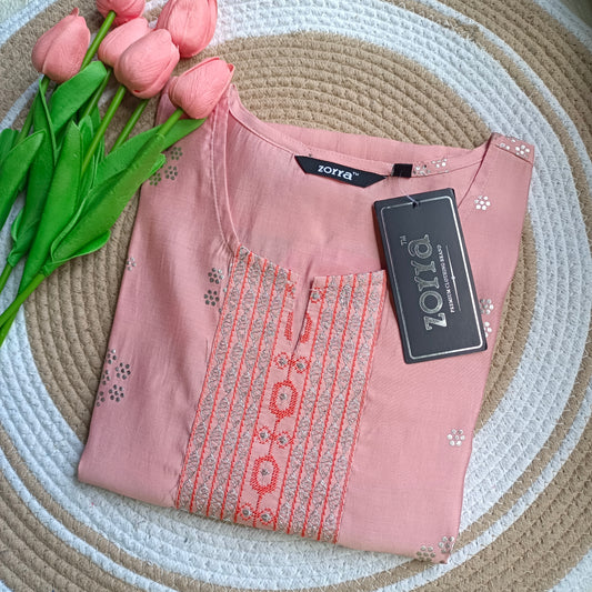 Zorra Branded Kurti(Side Open)