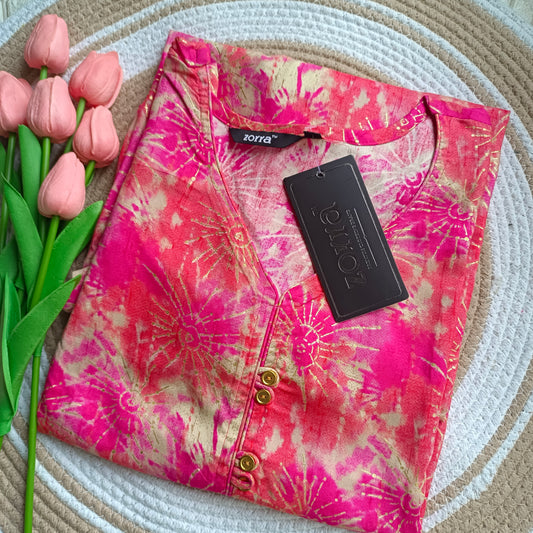 Zorra Branded Kurti Side Open(XXL)
