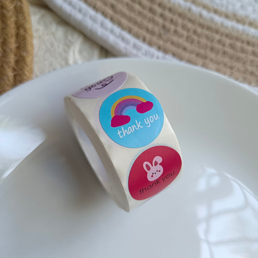 Thankyou Stickers(500 Pieces)