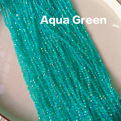 Rainbow Crystal Beads 4mm