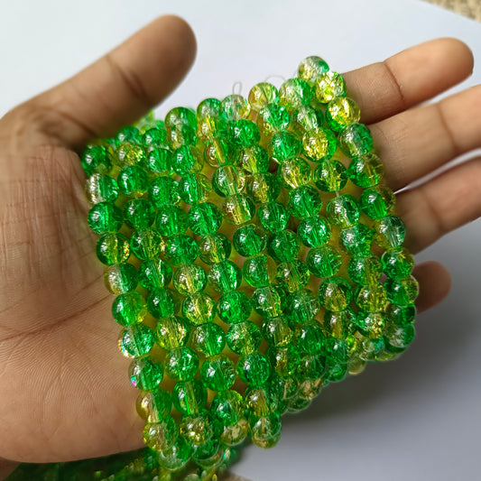 Crackle Beads 8mm(95 -100 beads apx)