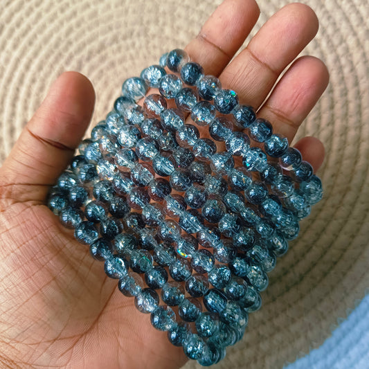 Crackle Beads 8mm 95 - 100 beads