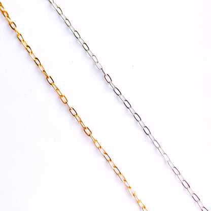 Anti-Tarnish Chains Micro Plated (1meter apx)