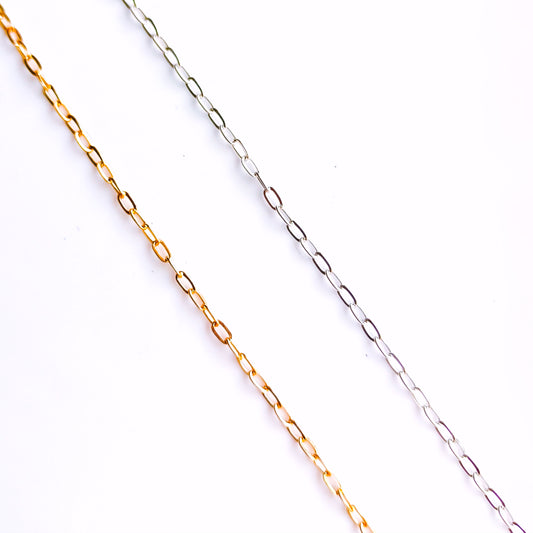 Anti-Tarnish Chains Micro Plated (1meter apx)