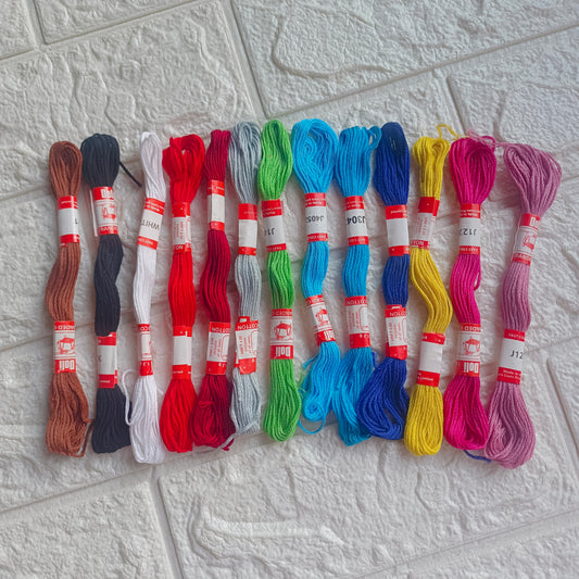 Cotton Embroidery Threads
