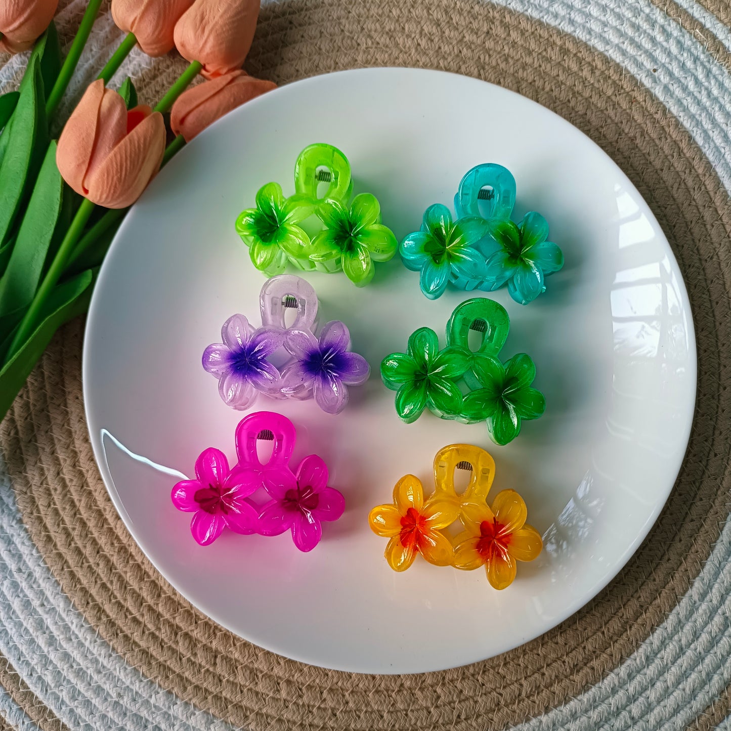 Flower Medium size(6 Pieces)