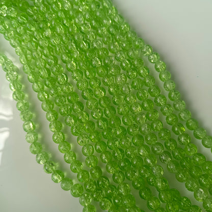 Crackle Beads8mm(95-100beads)