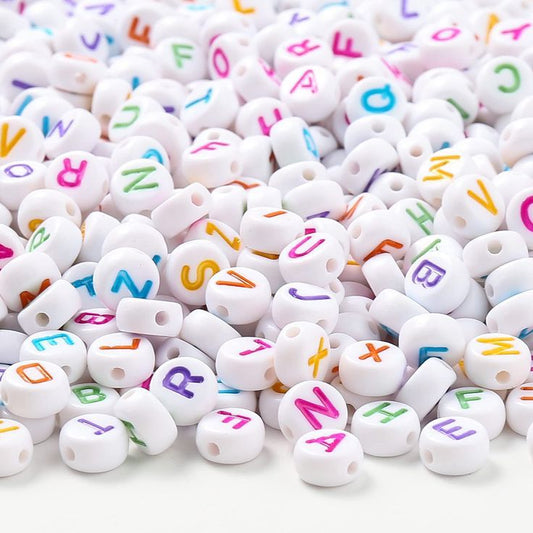 Alphabet beads