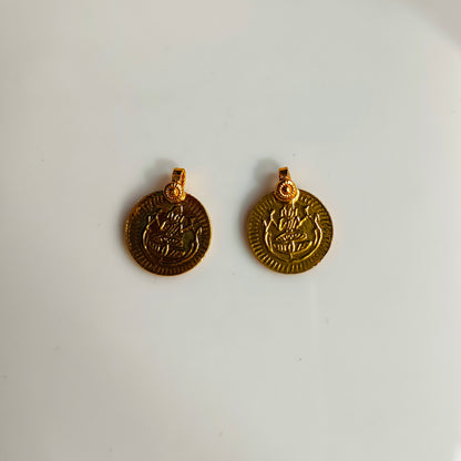 Anti-Tarnish Lakshmi Coins(2 Pieces)