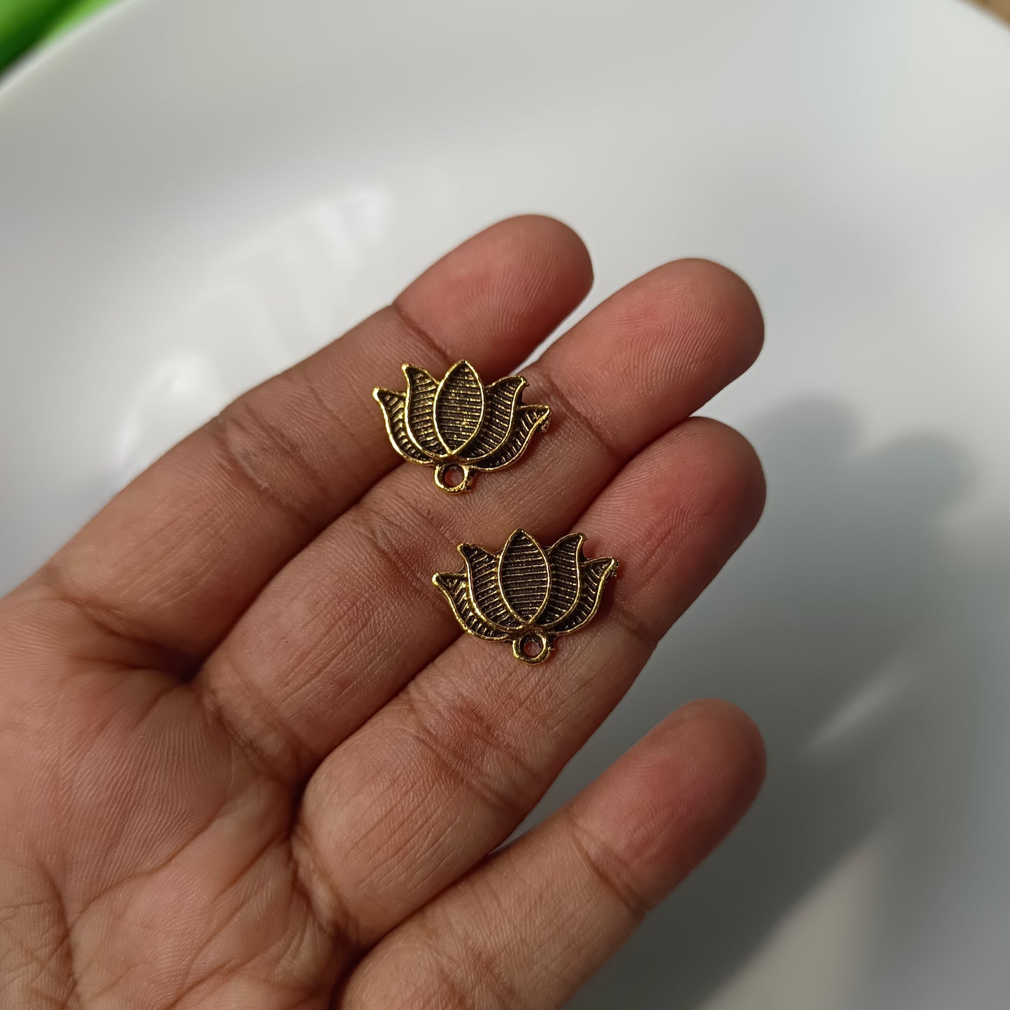 Lotus Earring Base(Pair)
