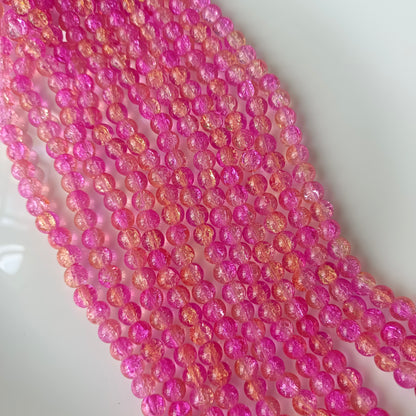 Crackle Beads8mm(95-100beads)
