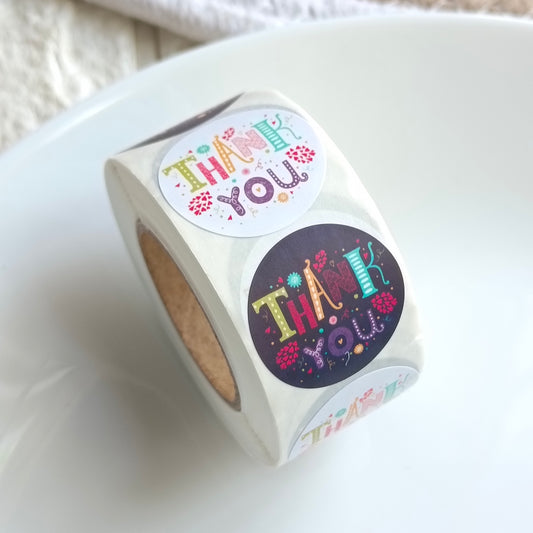 Thankyou Stickers(500 Pieces)