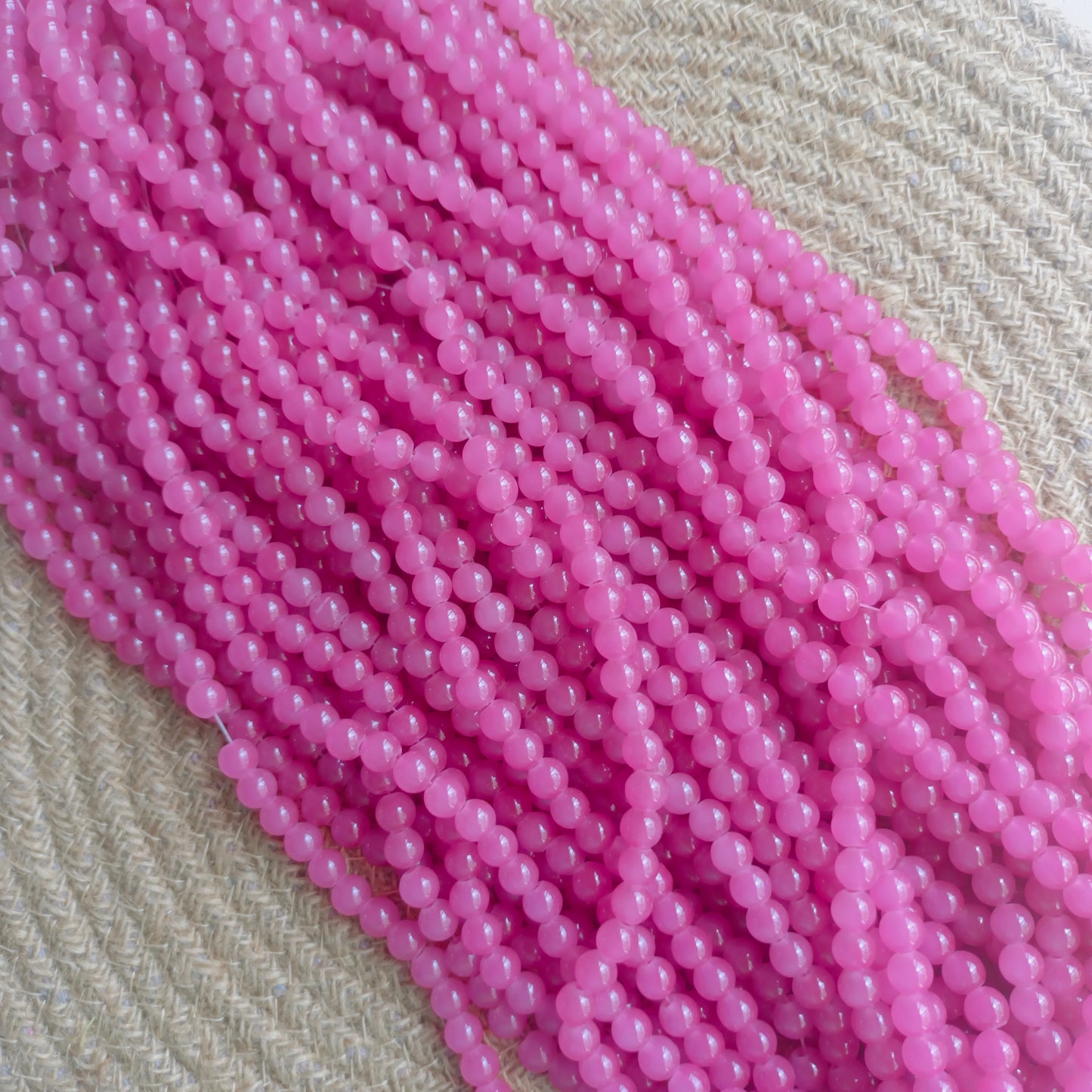 Glass Beads Mauve